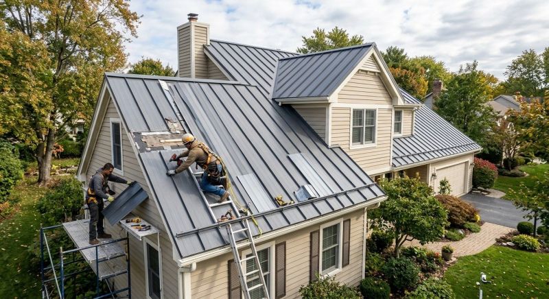Metal Roof Repair in Linesville, PA