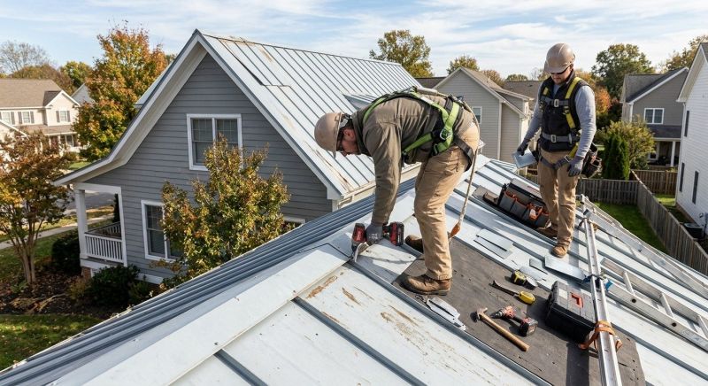 Metal Roof Repair in New Wilmington, PA
