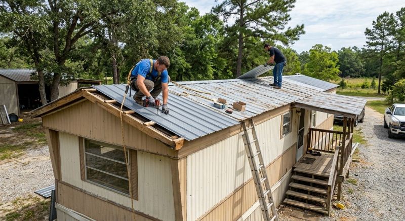 Pole Barn Roof Repair in Cortland, OH