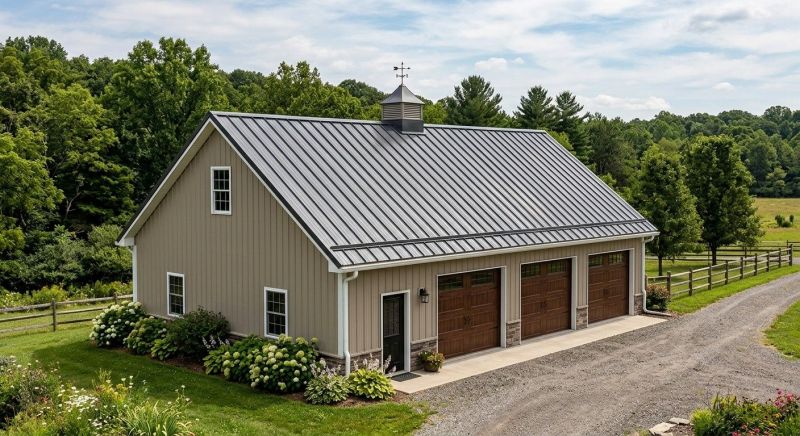 Pole Barn Roof Repair in Hermitage, PA