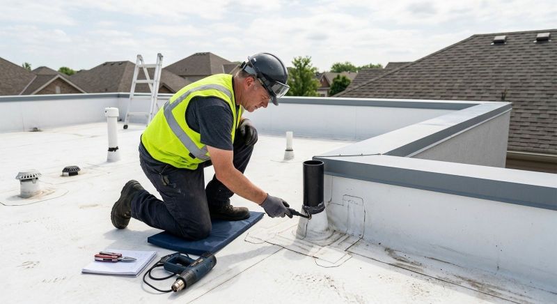 Pvc Roof Inspection in Mercer County, PA