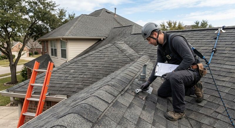 Roof Damage Inspection in Crawford County, PA