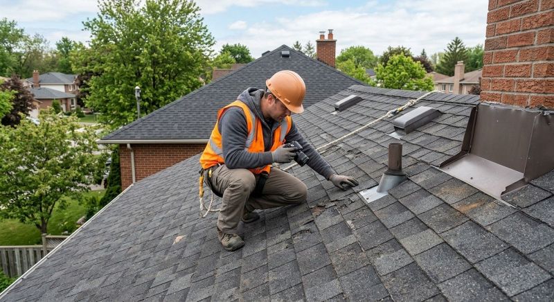 Roof Damage Inspection in Hubbard, OH