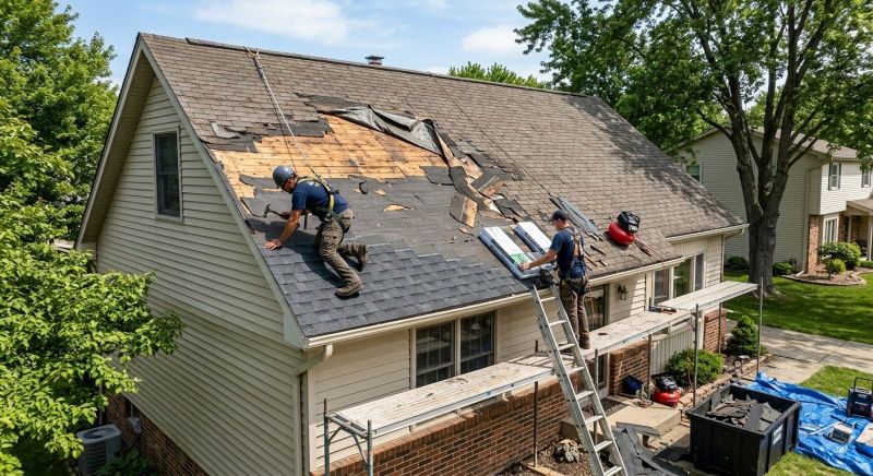 Roof Damage Repair in Vienna, OH