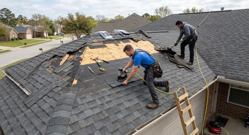 Roof Damage Repair in Warren, OH
