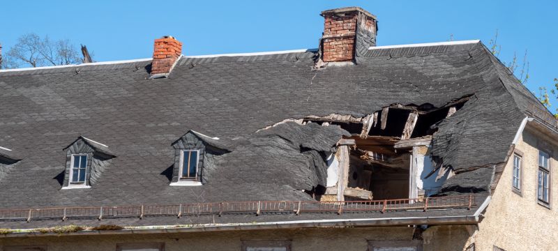 Roof Damage Restoration in Warren, OH