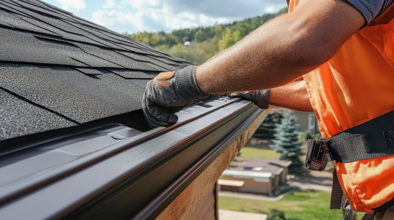 Roof Flashing Installation in Cortland, OH