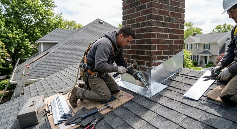 Roof Flashing Service in Cortland, OH