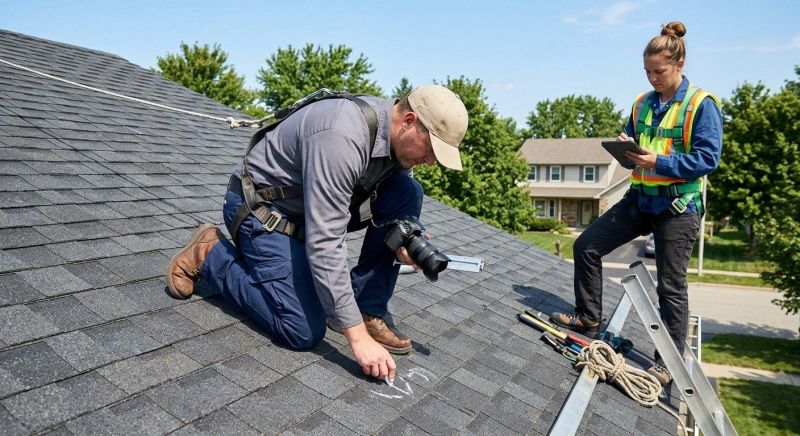 Roof Hail Inspection in Mercer County, PA
