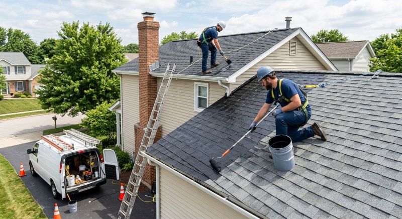 Roof Sealing in Trumbull County, OH