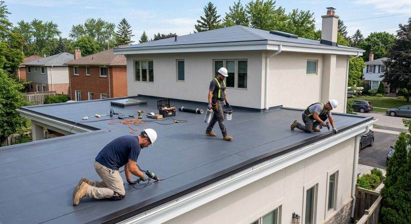Rubber Roof Installation in Mercer County, PA
