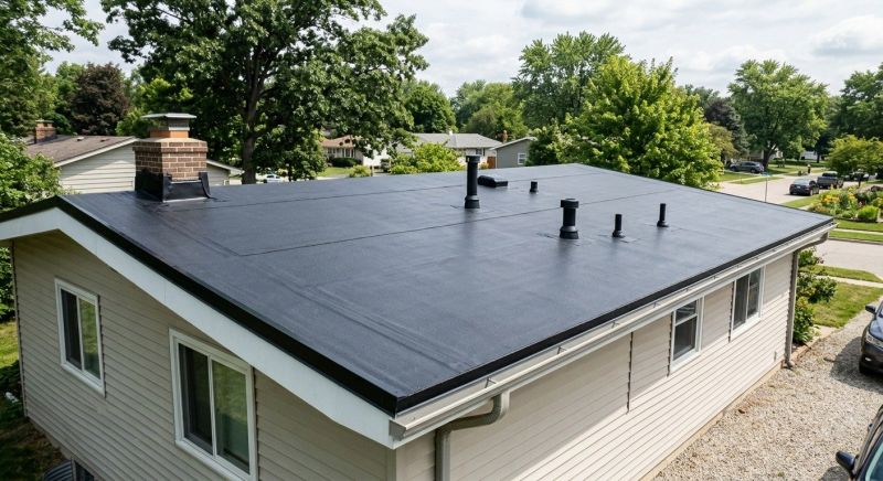 Rubber Roof Installation in Mercer County, PA
