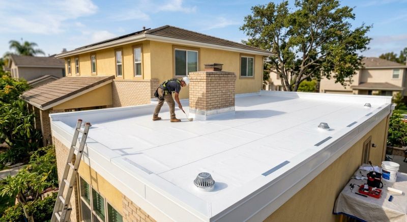 Rubber Roof Repair in Hubbard, OH
