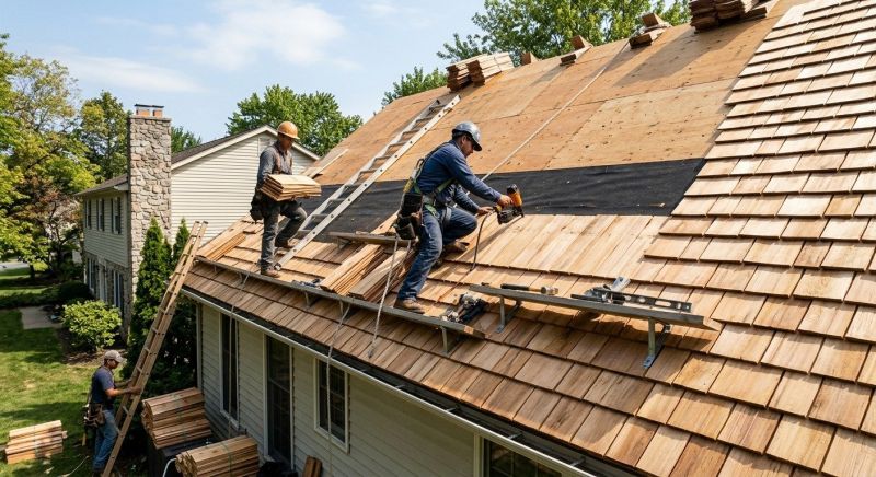 Shake Roof Replacement in Trumbull County, OH