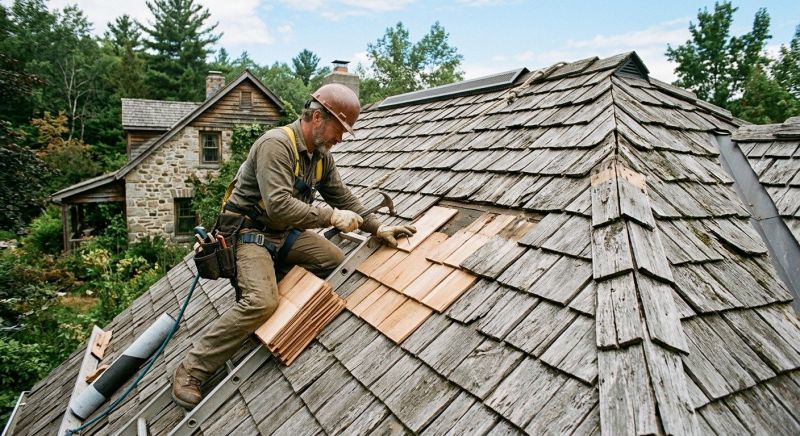 Shake Shingle Repair in Hubbard, OH