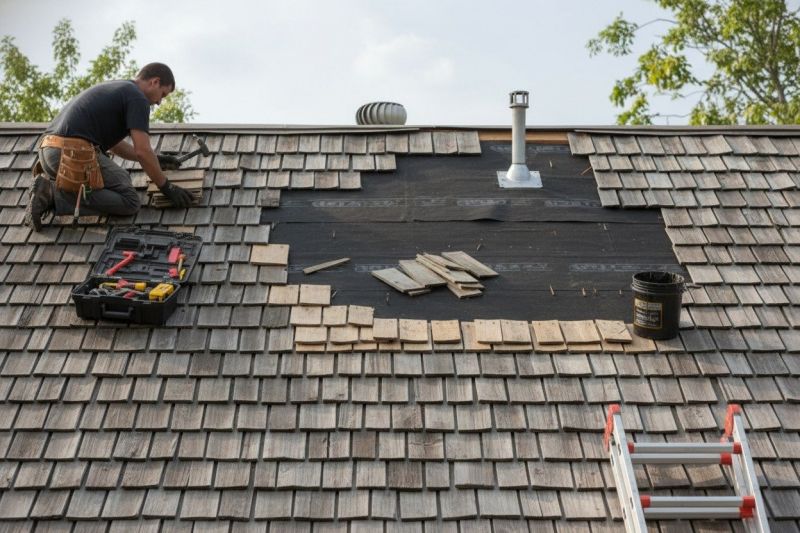 Shake Shingle Repair in Meadville, PA