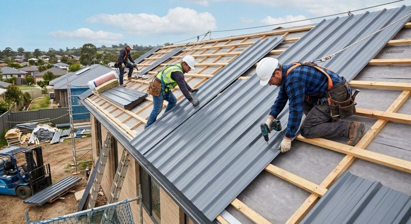 Sheet Roofing Installation in Cortland, OH