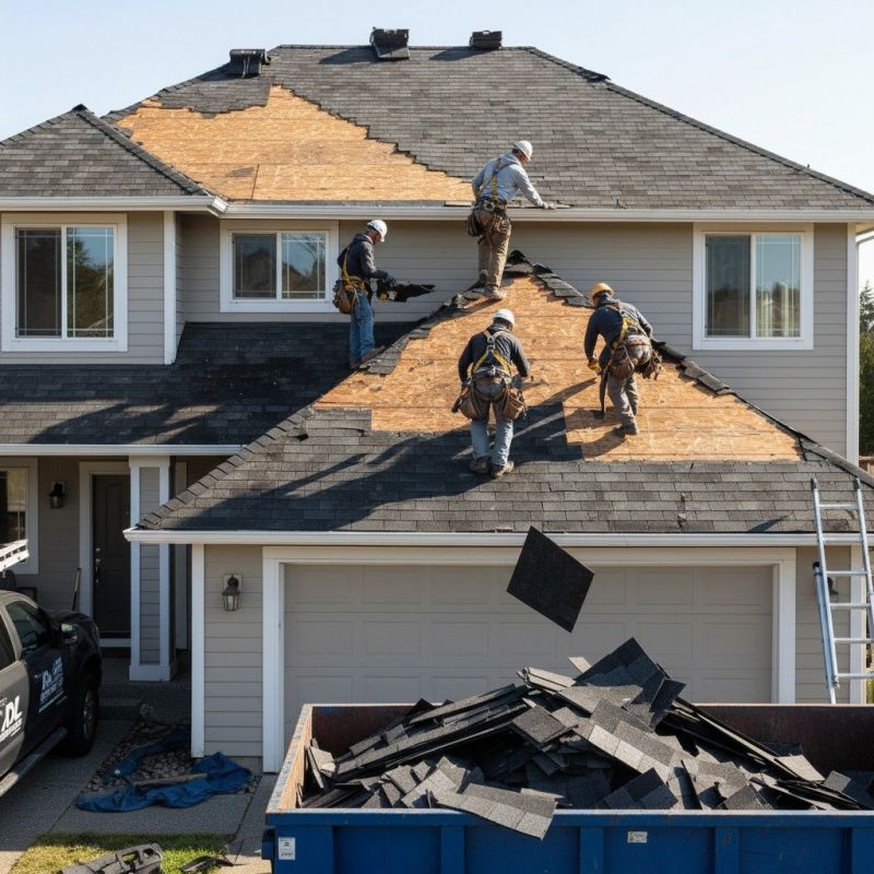 Shingle Roof Replacement in Vienna, OH