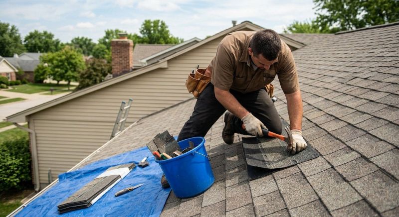 Shingles Repair in Volant, PA