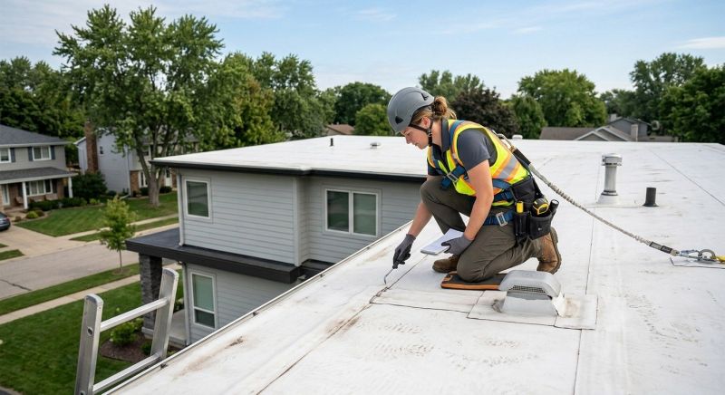 Single Ply Roof Inspection in Mercer County, PA
