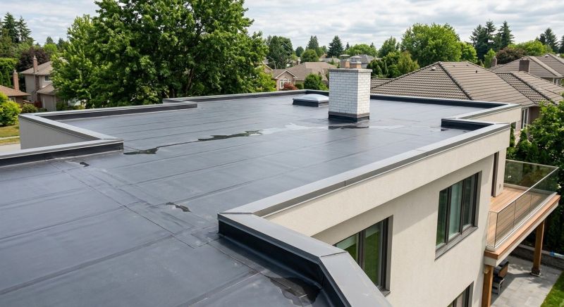 Single Ply Roof Installation in Kinsman, OH
