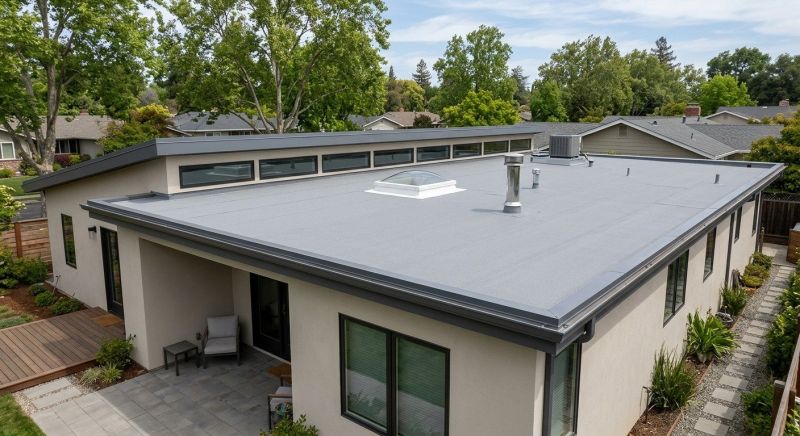 Single Ply Roof Replacement in Kinsman, OH