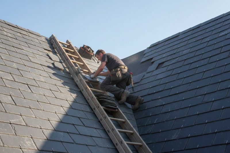 Slate Roof Repair in Andover, OH