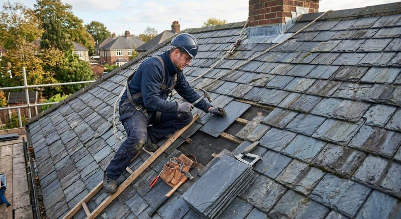 Slate Roof Repair in Meadville, PA