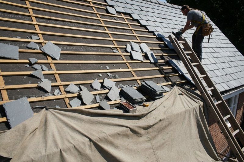 Slate Roof Replacement in Andover, OH