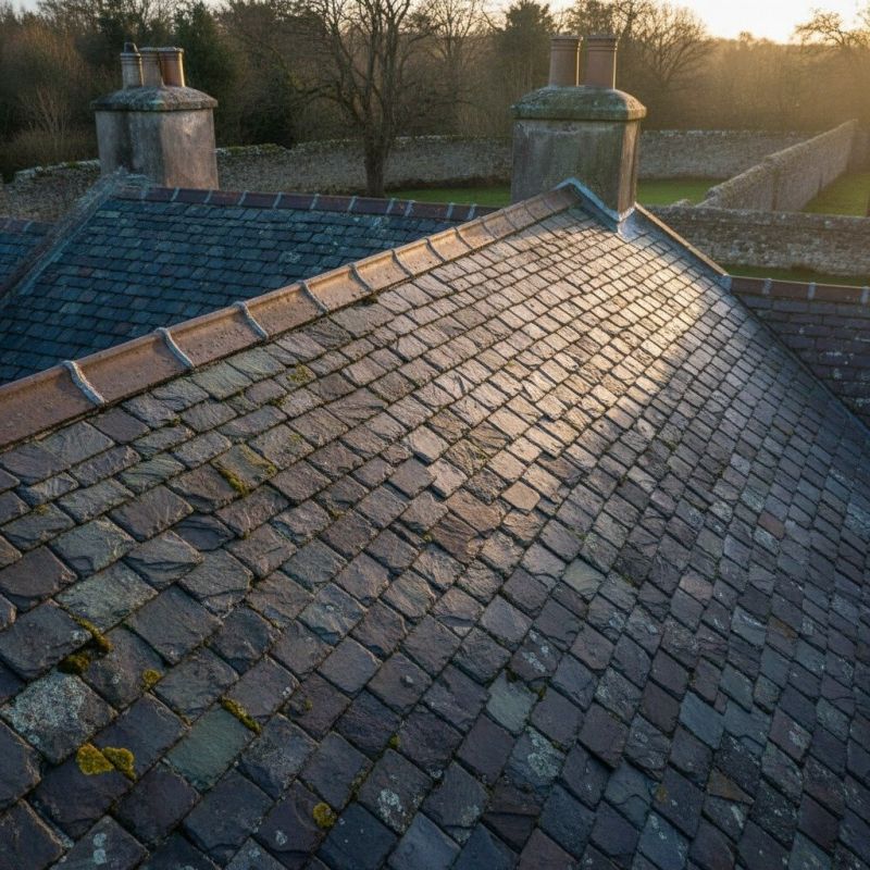 Slate Roof Replacement in Hermitage, PA