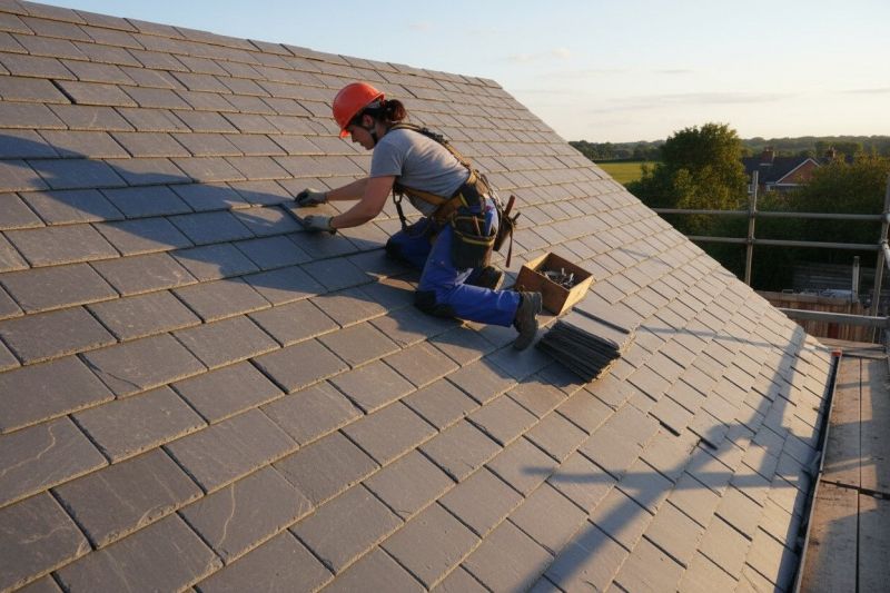 Slate Shingles Repair in Sandy Lake, PA