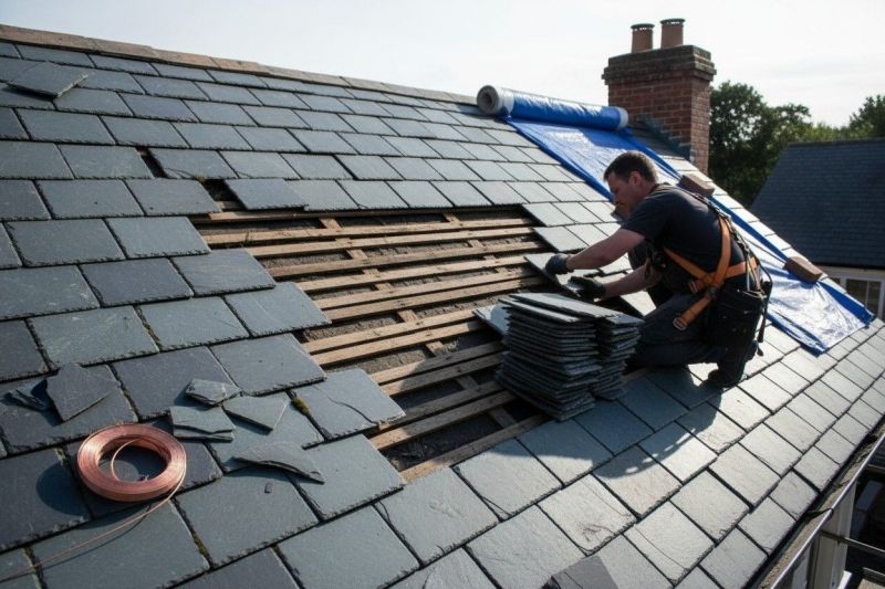 Slate Shingles Repair in Trumbull County, OH