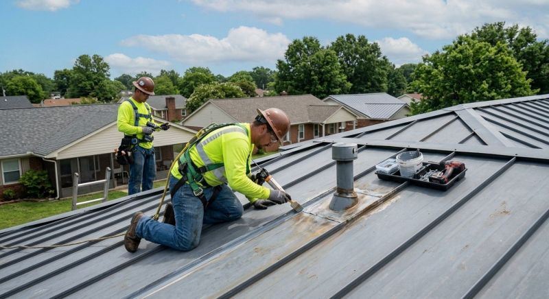 Steel Roof Repair in Mercer County, PA
