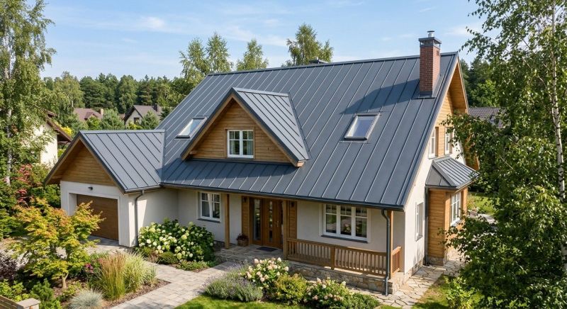 Steel Roof Replacement in Cortland, OH