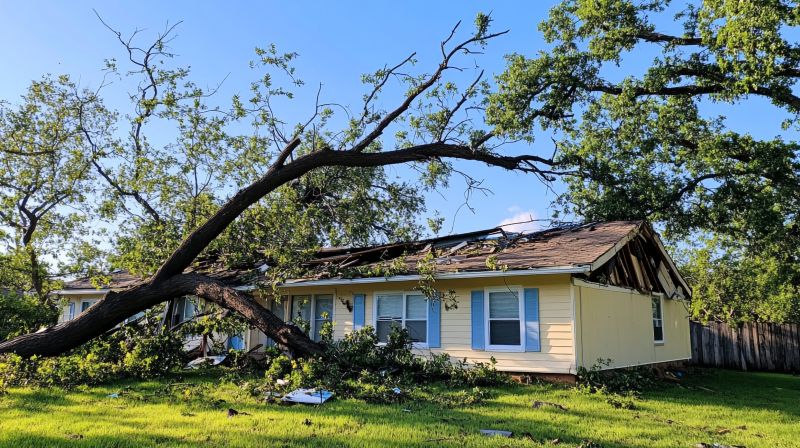 Storm Damage Roof Repair in New Wilmington, PA