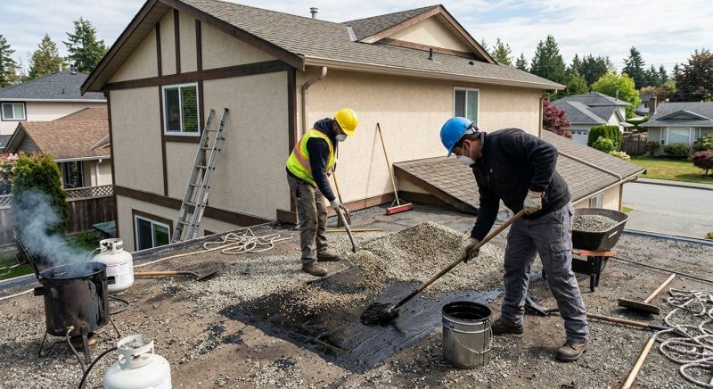 Tar And Gravel Roof Repair in Crawford County, PA