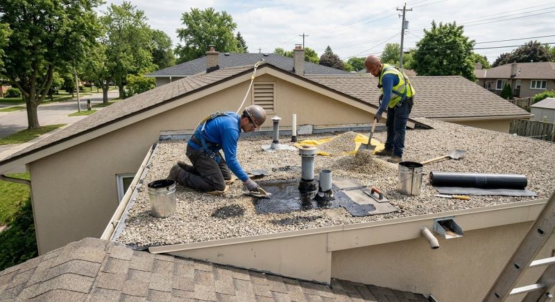 Tar And Gravel Roof Repair in Crawford County, PA