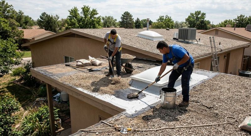Tar And Gravel Roof Repair in Grove City, PA