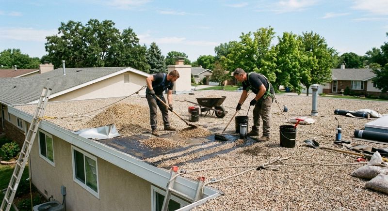 Tar And Gravel Roof Repair in Linesville, PA