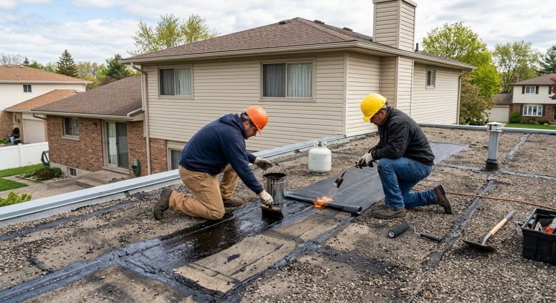 Tar Roof Repair in Kinsman, OH