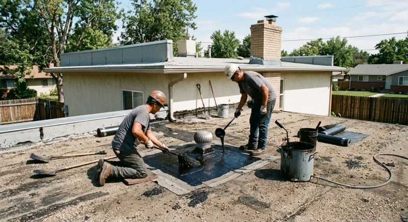Tar Roof Repair in Warren, OH