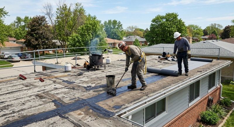 Tar Roof Repair in Warren, OH