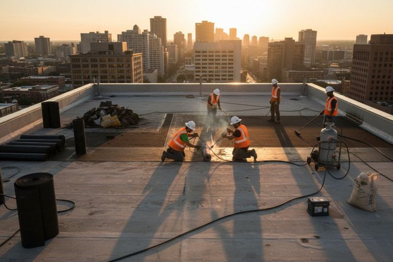Tar Roof Replacement in Warren, OH