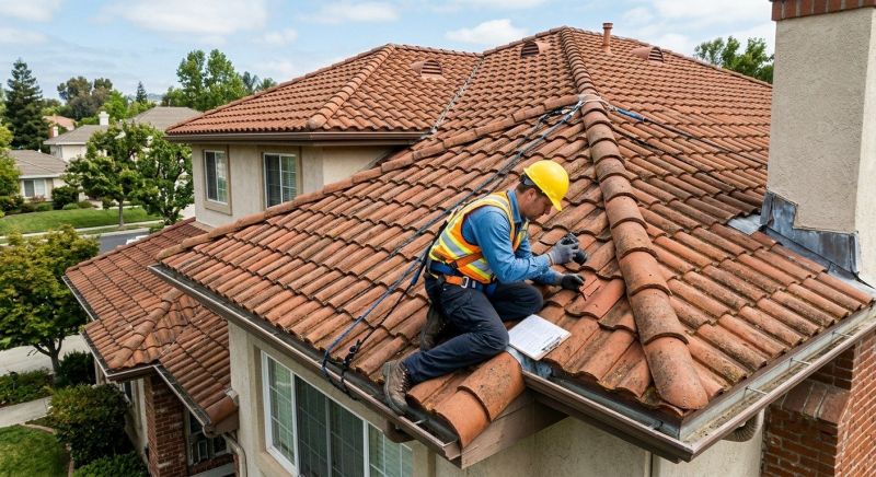 Tile Roof Inspection in Mercer County, PA