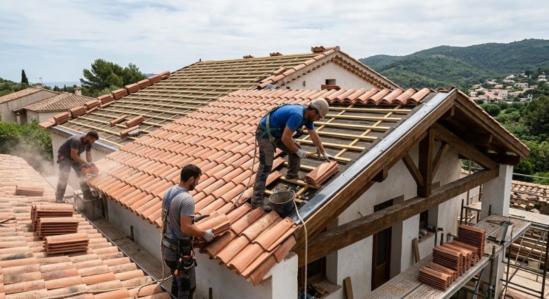 Tile Roof Installation in Brookfield, OH