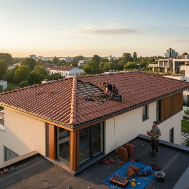 Tile Roof Repair in Cortland, OH