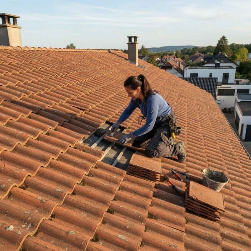 Tile Roof Repair in Grove City, PA