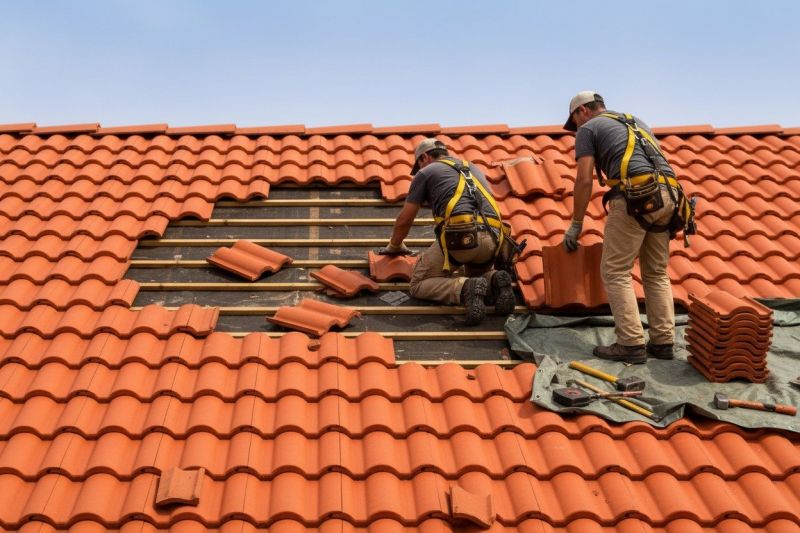 Tile Roof Repair in Grove City, PA