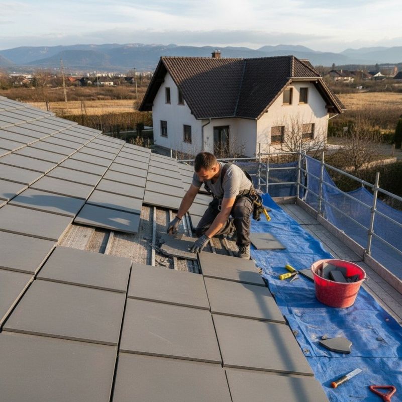 Tile Roof Repair in Hermitage, PA