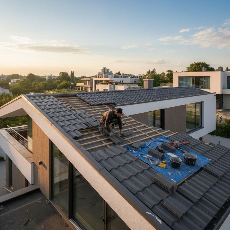 Tile Roof Repair in Linesville, PA